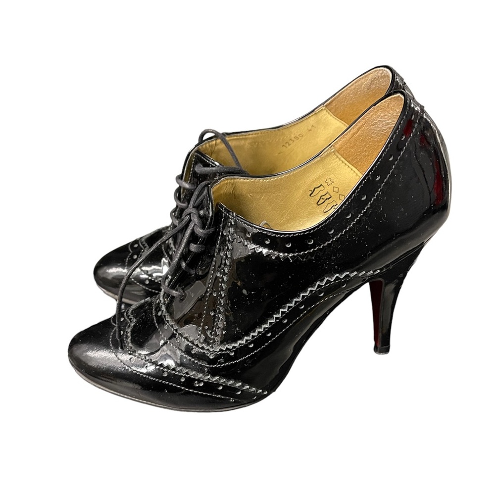 High Heel Oxford sz 10 - Moda in Pelle